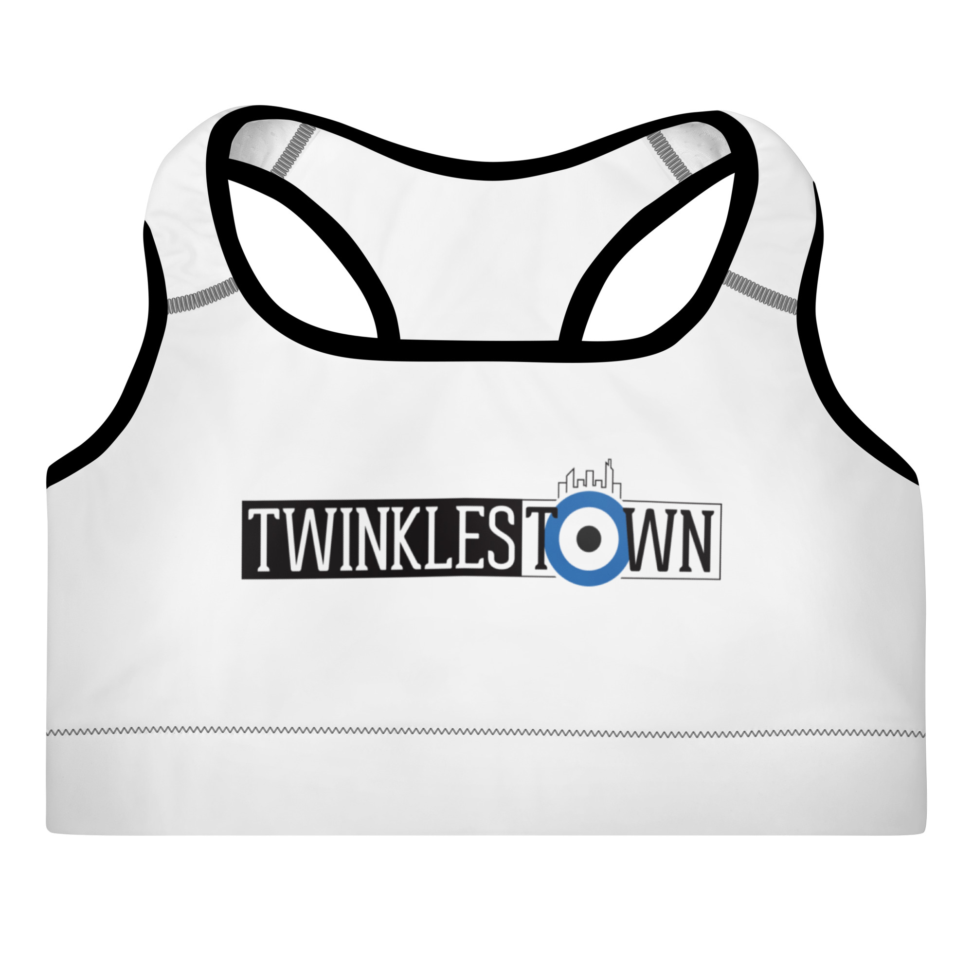 Twinklestown Logo Padded Sports Bra