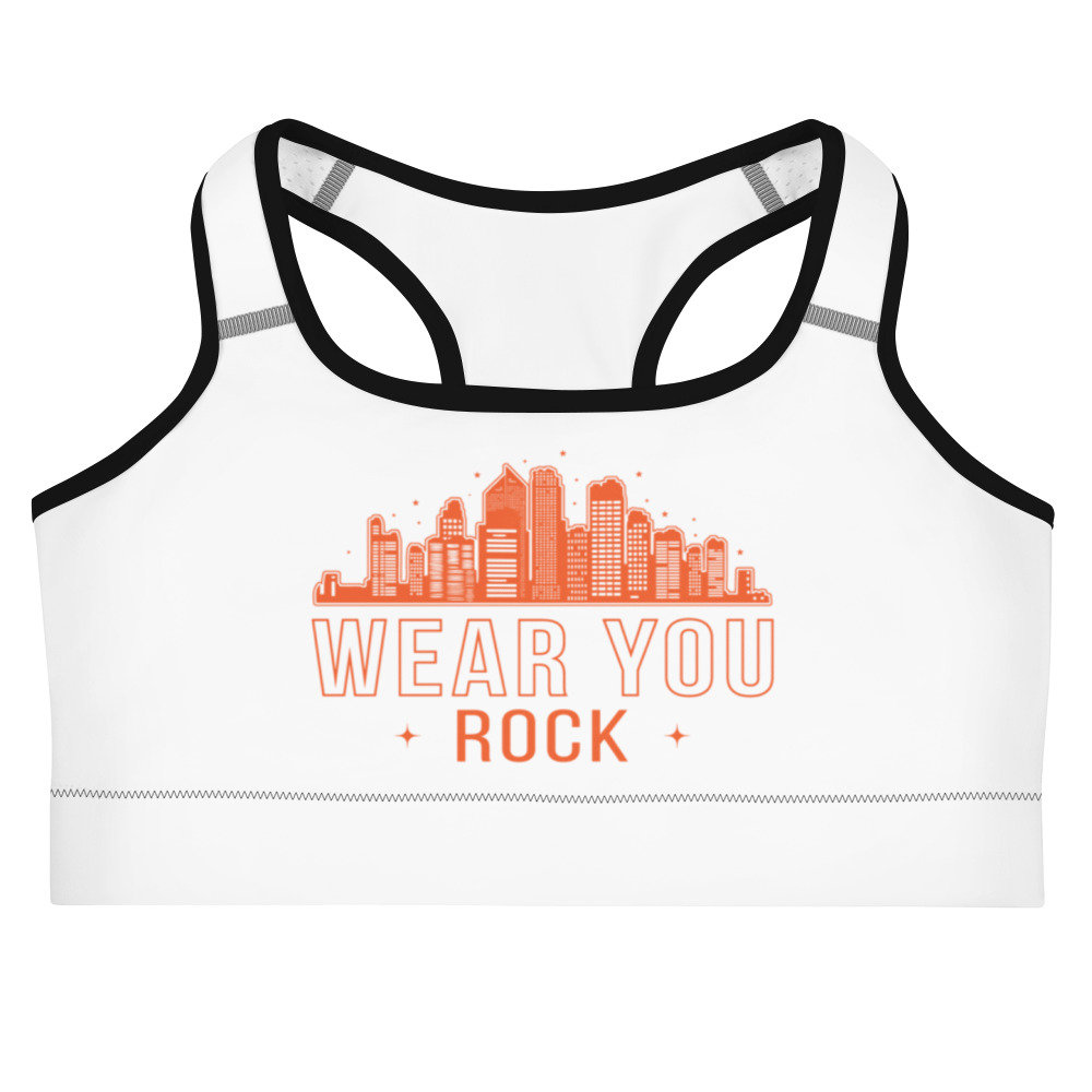 Twinklestown Wear You Rock Sports Bra