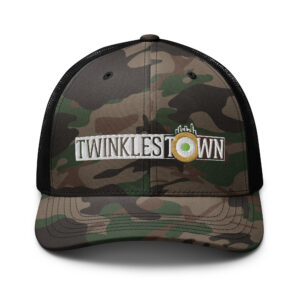 Camouflage trucker hat