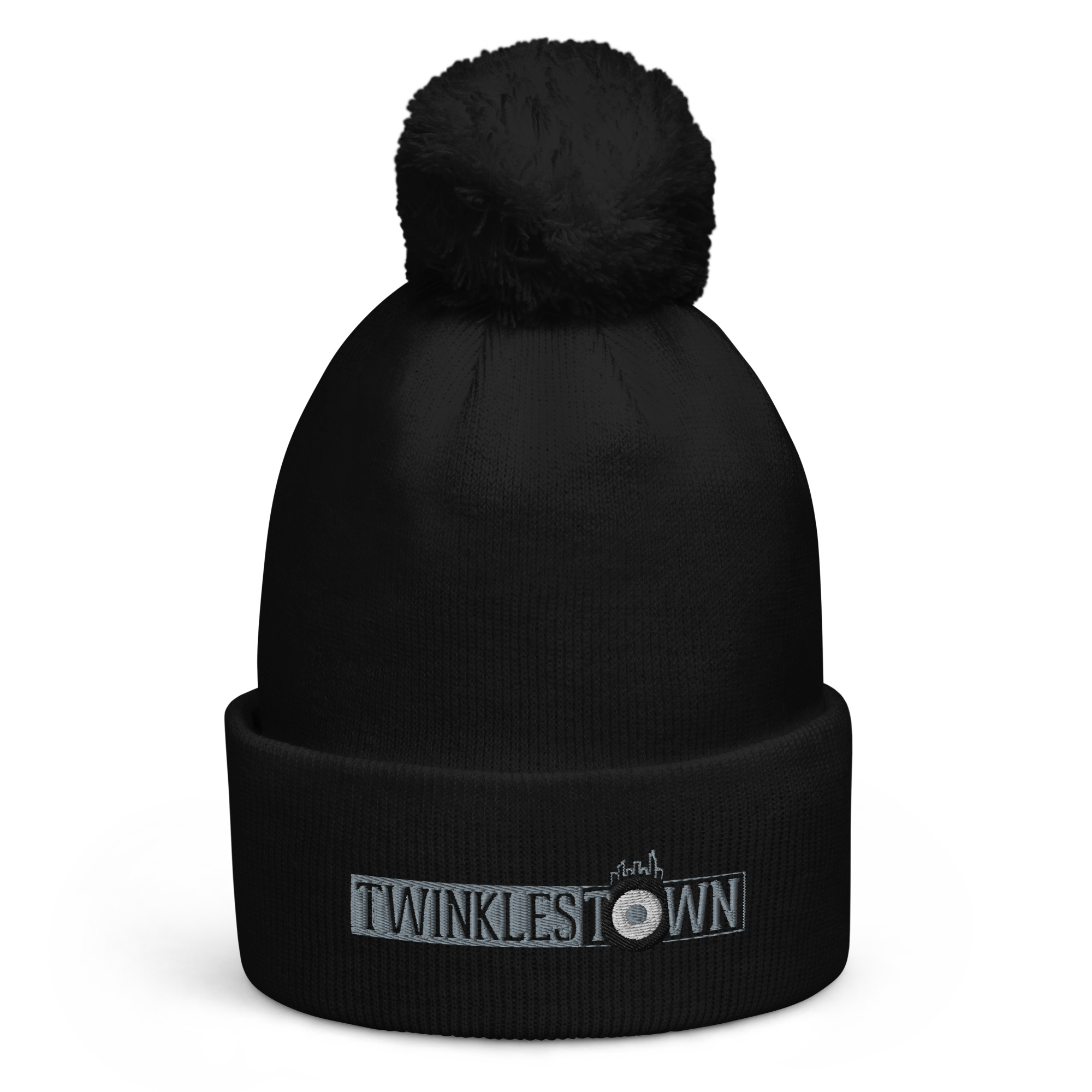 Pom pom beanie
