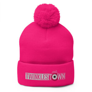 Pink Pom-Pom Beanie