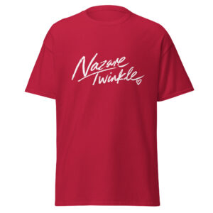 Nazare Twinkle Signature T-Shirt — Cardinal Red