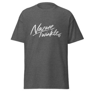 Nazare Twinkle Signature T-Shirt — Dark Heather