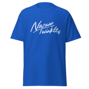 Nazare Twinkle Signature T-Shirt — Royal Blue